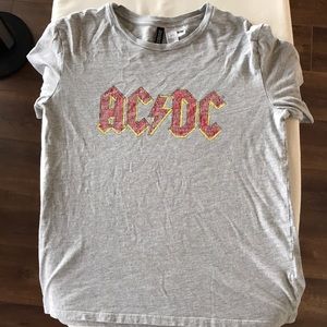AC/DC T-shirt Gray